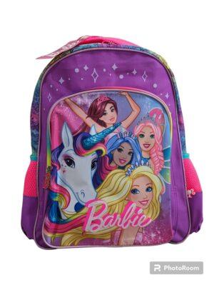 Barbie Princesas y Unicornio Mochila