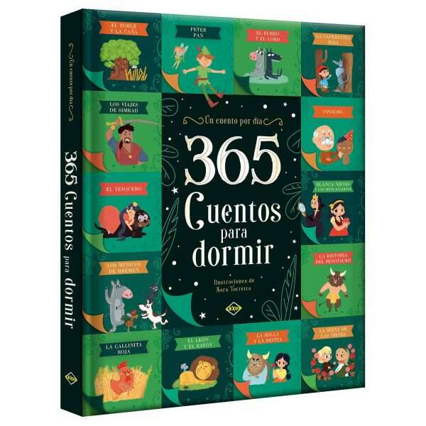 Libro 365 Cuentos para Dormir