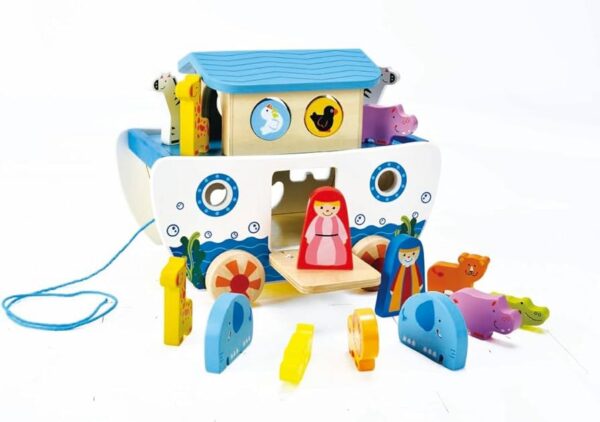 Arca de Noé con cuerda