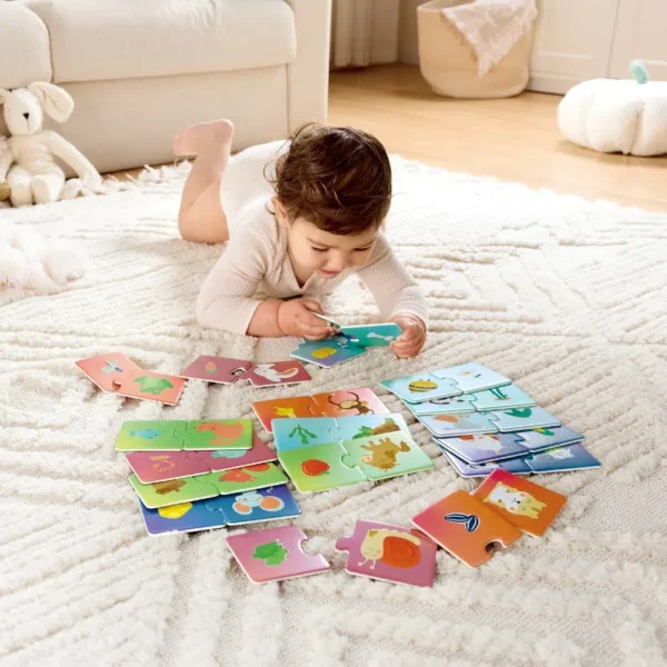 Rompecabezas merienda de los animalitos