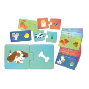 Rompecabezas merienda de los animalitos