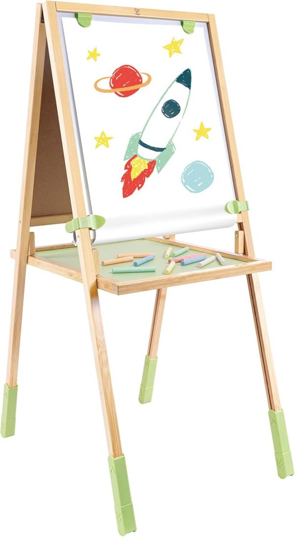 Caballete creativo con doble pizarrón