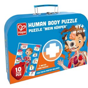 Puzzle Human body de madera - 61 piezas