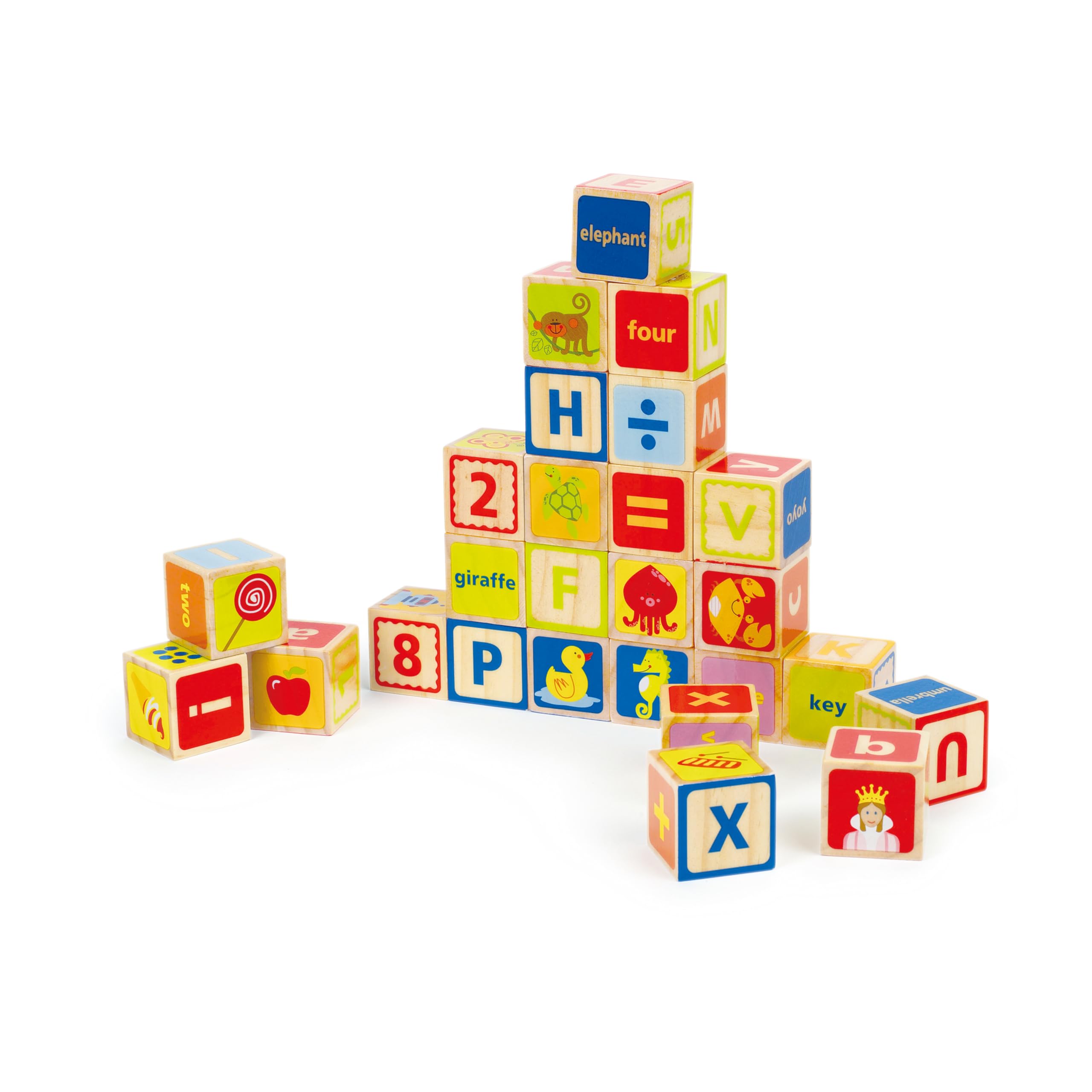bloques de madera ABC Hape