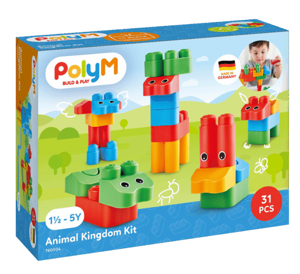 760004-3.png PolyM Animal Kingdom Kit 31 piezas