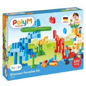 PolyM Dinosaur Paradise Kit 200 pieces