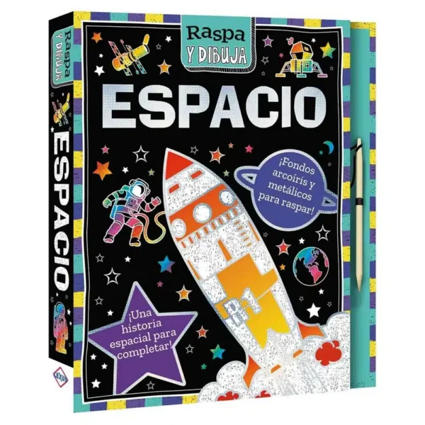 Libro Raspa y dibuja el Espacio