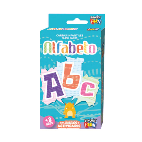 Flashcards Alfabeto - 55 cartas