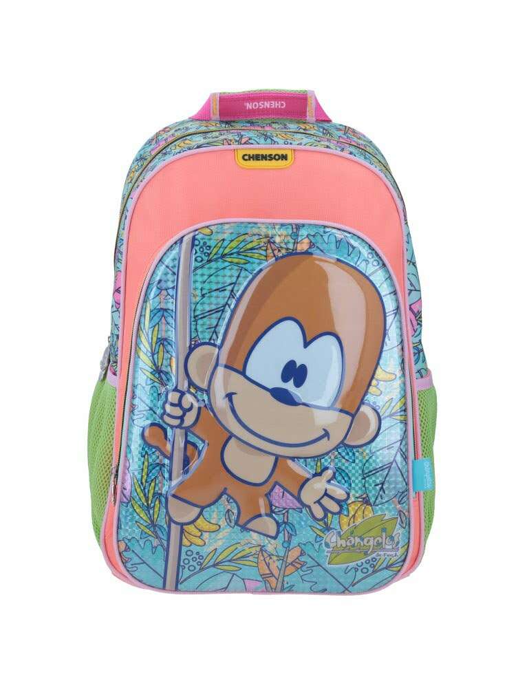mochila Changolos Chenson escolar 3D infantil