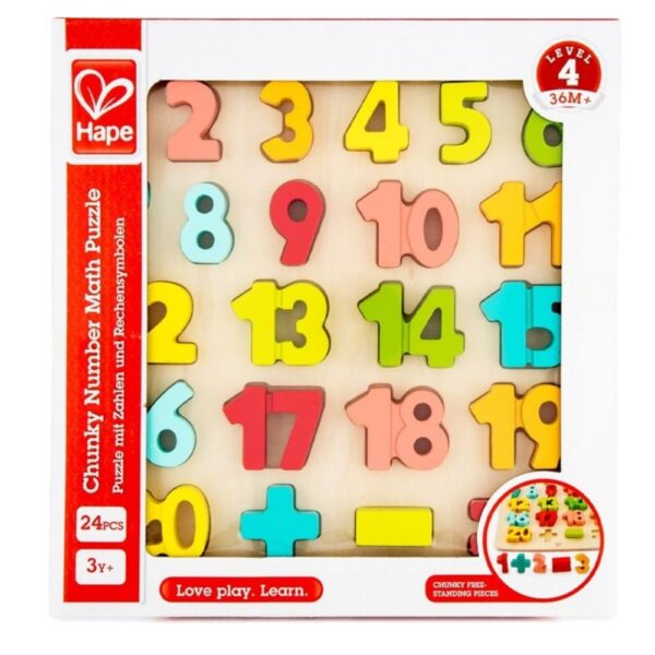Chunky Number Math Puzzle