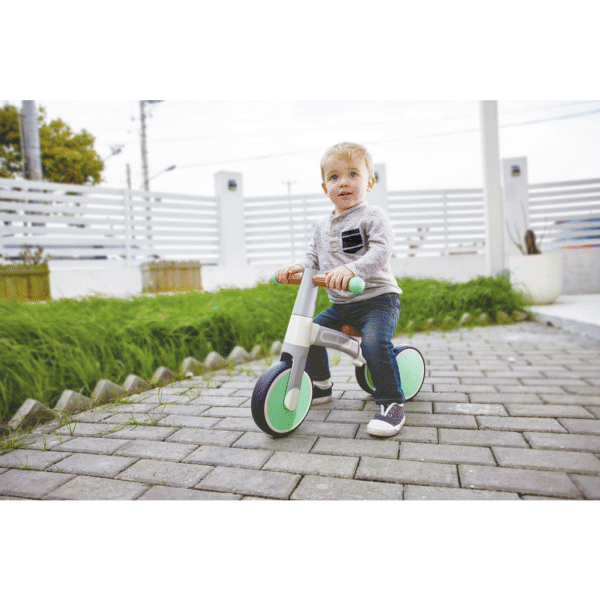 E0104_5.png Mi primer triciclo de balance - Gris con menta