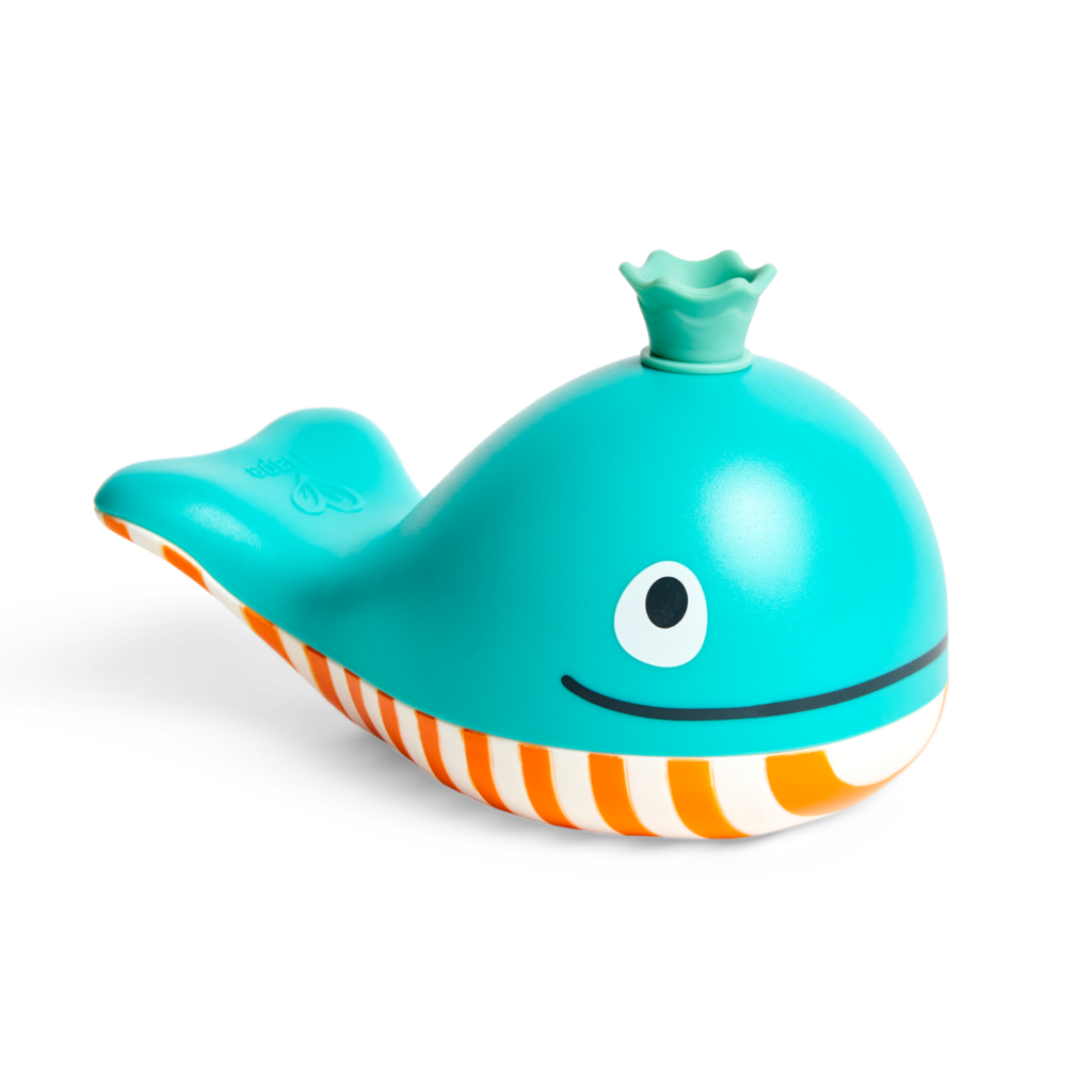 ballena de baño que hace burbujas Hape