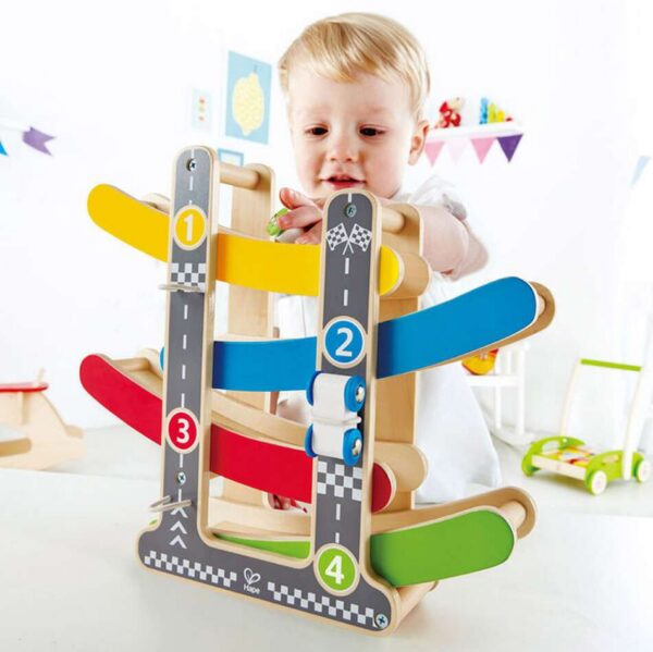 Circuito de carreras compacto