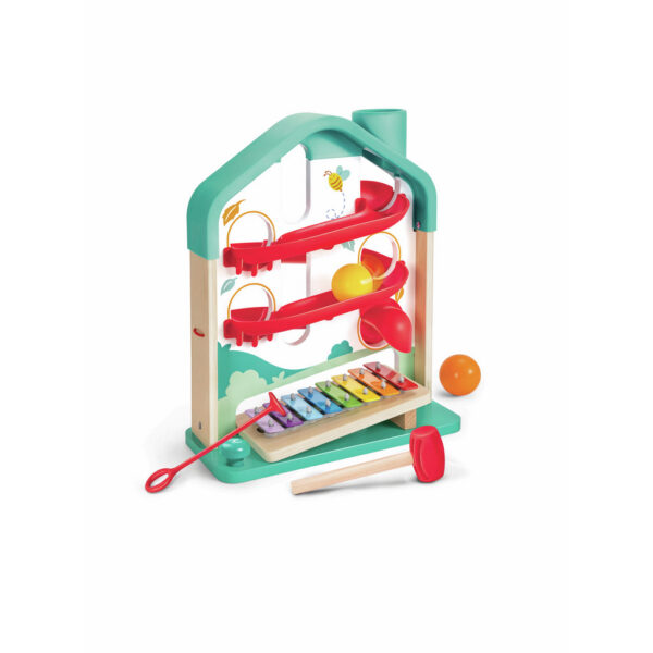 Mi casita musical con xilófono y pelota