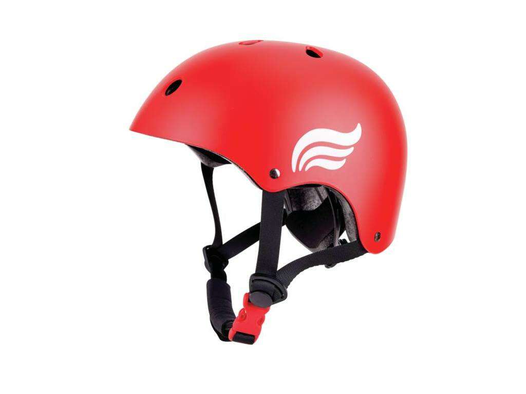 casco para niños Hape rojo de seguridad