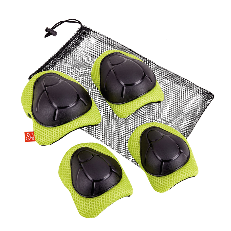 rodilleras y coderas para niños verdes Hape