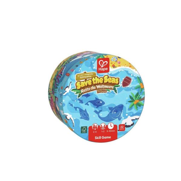Salvar los mares Juego magnético de pesca 2 en 1