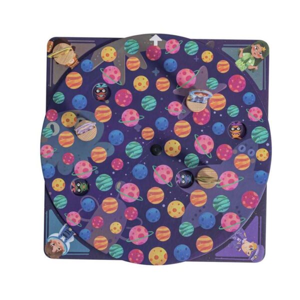 Persecución planetaria Juego de escondite giratorio