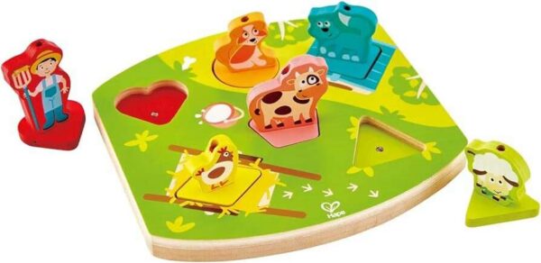 Farmyard Sound Animal Puzzle - 6 sonidos