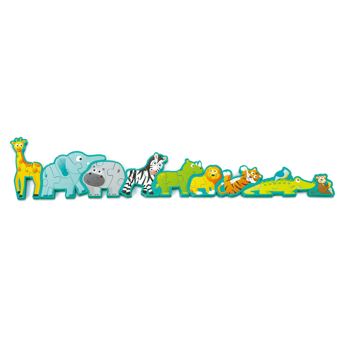 rompecabezas abecedario y animales Hape