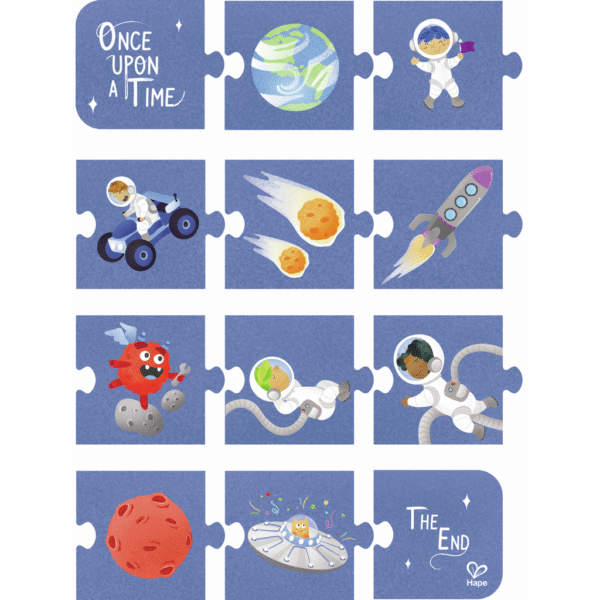 Puzzle de aventura espacial 3 en 1