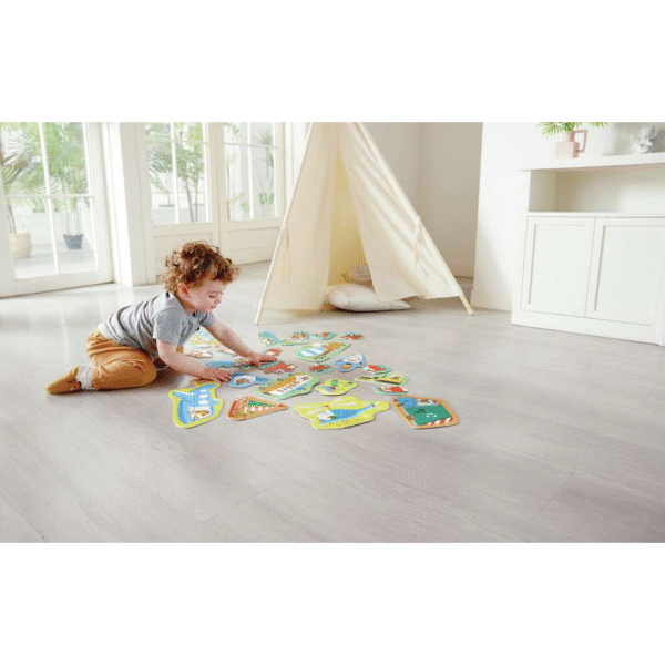 Rompecabezas de ruedas y transportes