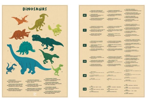Rompecabezas de dinosaurios