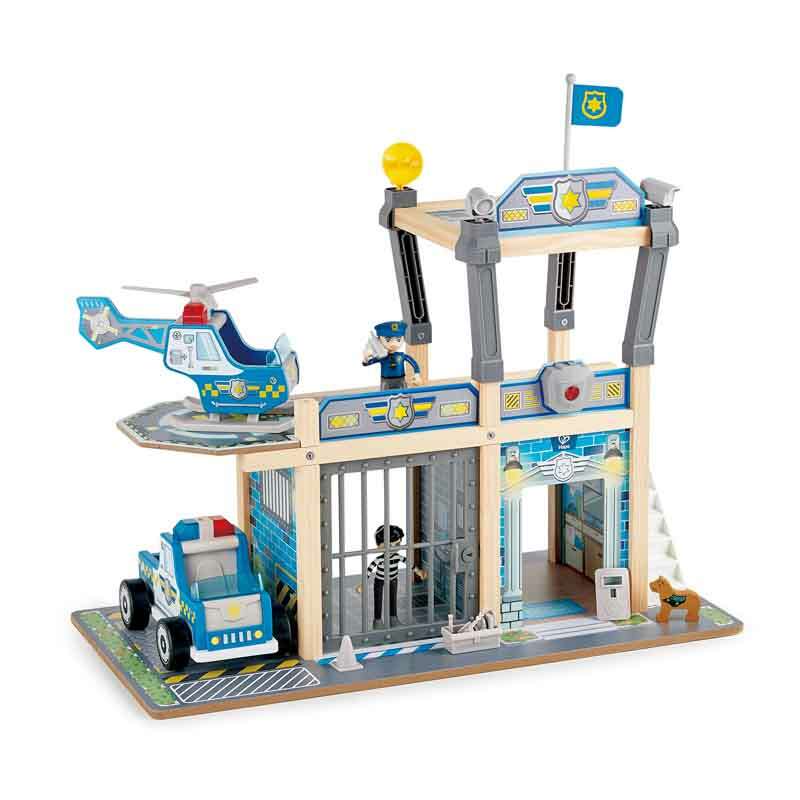 estación de policía de juguete Hape