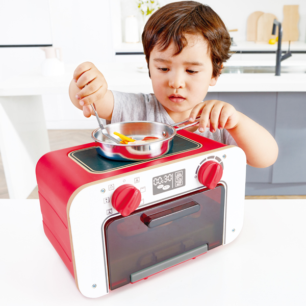 Horno de repostería con galletas mágicas