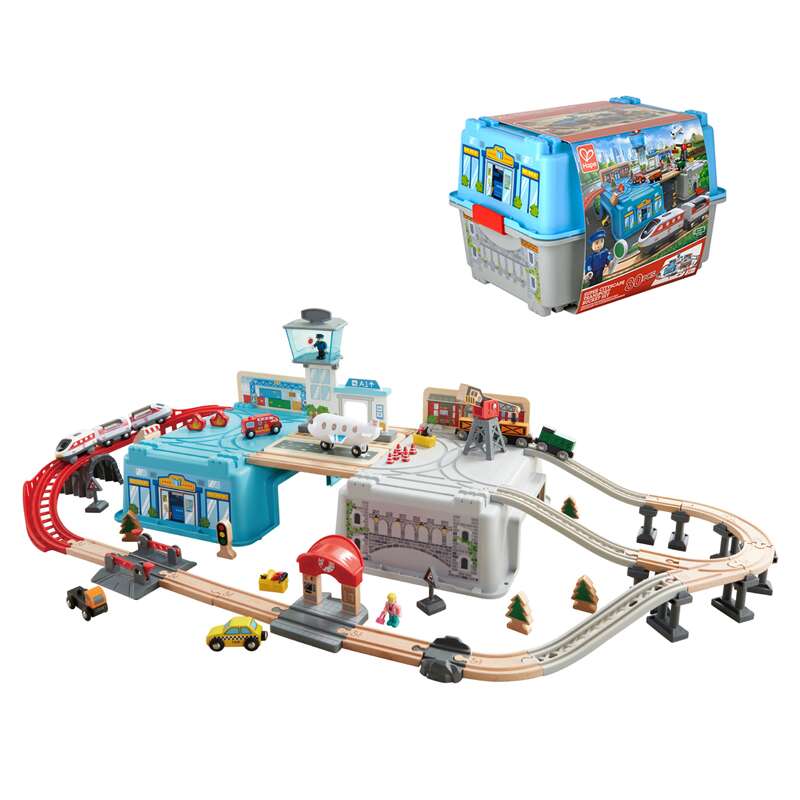 set de ciudad de juguete Super Cityscape Hape