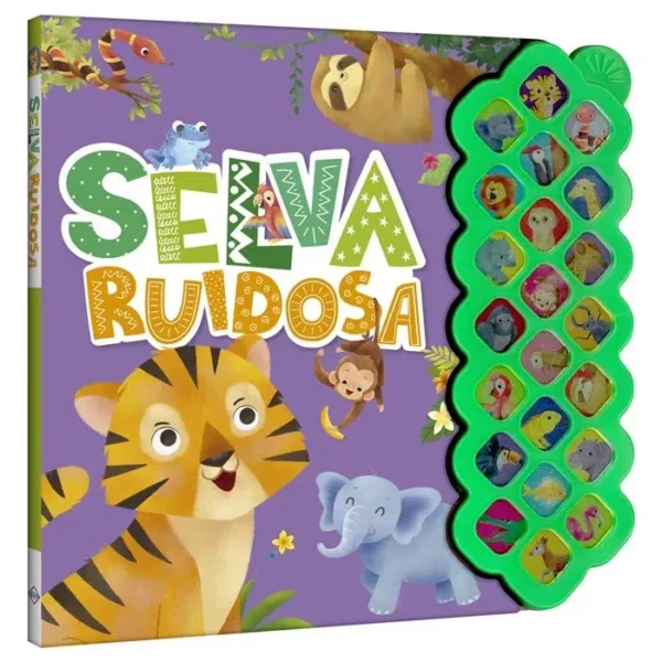 Libro con sonido Selva ruidosa
