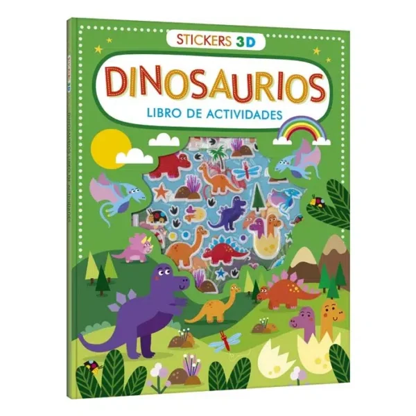 Libro de stickers de Dinosaurios – Libro de Actividades