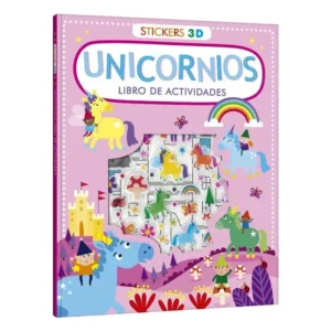 Libro de Stickers de Unicornios – Libro de Actividades