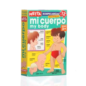 Rompecabezas Metta Cuerpo Humano - Inglés y Español