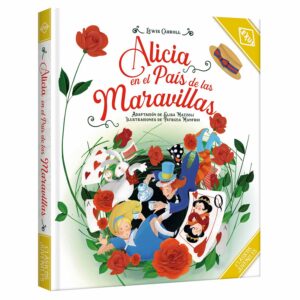 Libro clásico Alicia en el país de las maravillas
