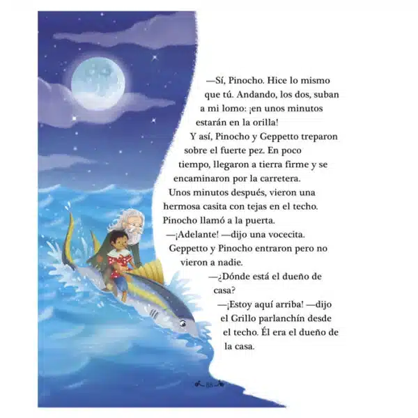 Libro Aventuras de Pinocho