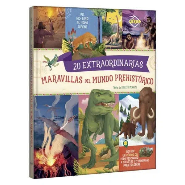 Libro 20 Extraordinarias Maravillas del Mundo Prehistórico