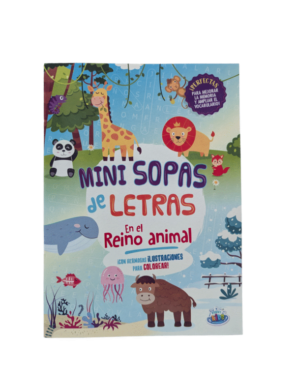 Photoroom-20240708_115551.png Libro de Actividades Mini Sopa de Letras en el Reino Animal