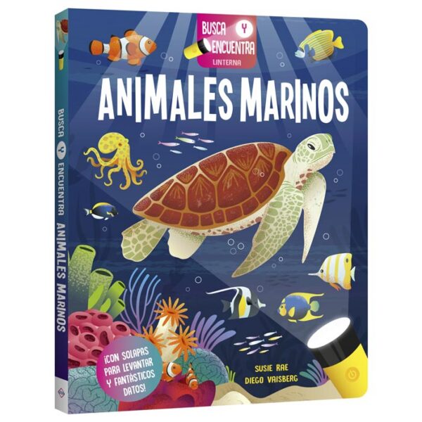 Libro Linterna Mágica Animales Marinos