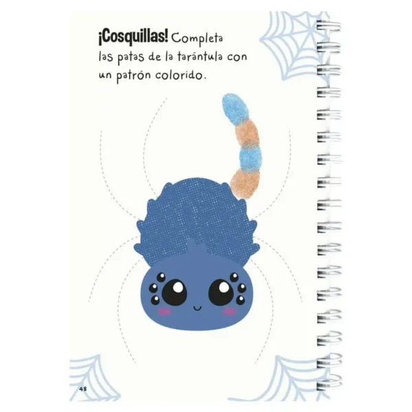 Libro pinta con Huellas mini Bestias