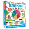 Libro pinta con Huellas Transportes