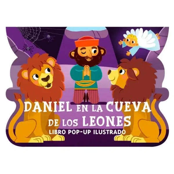 TUPUD1.webp Libro Pop up Daniel en la cueva de los leones