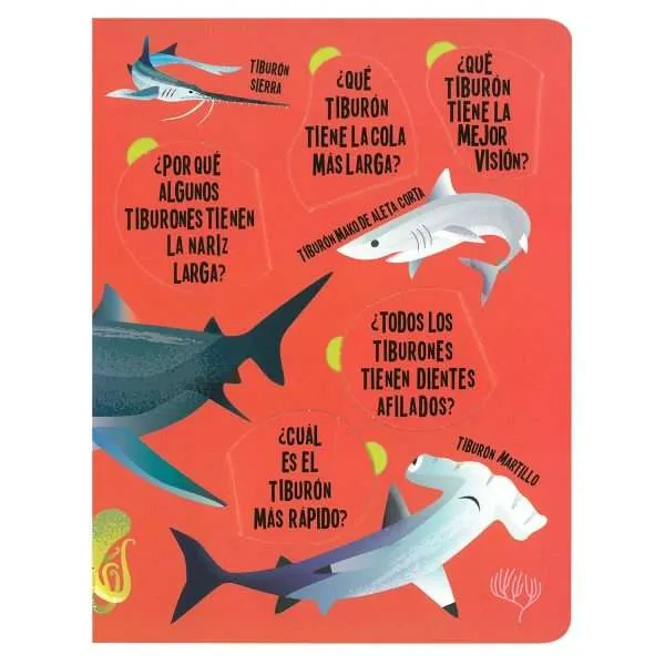 Libro busca y encuentra Linterna mágica Tiburones