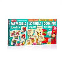 Colección Trío Igualita Memoria, Lotería y Dominó