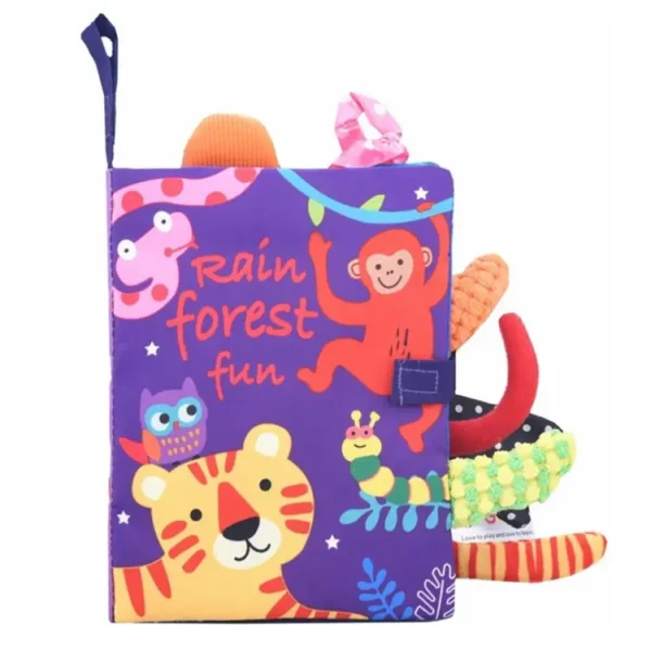 Libro de tela Rain forest Fun