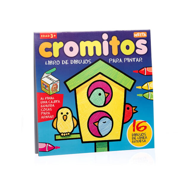 Libro para colorear Cromitos Pajarito