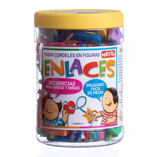 Bote de Enlaces 100 piezas