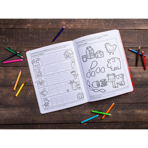 Libro para Colorear y Actividades Entretente Pato