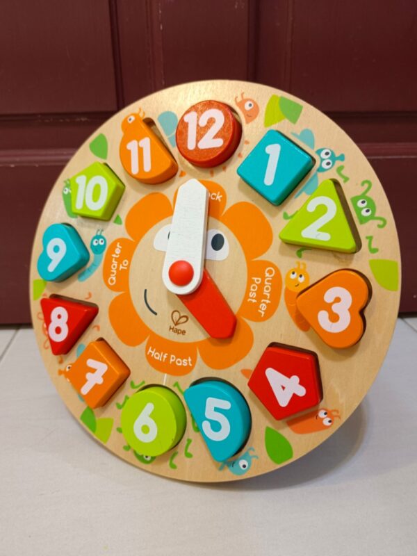 hape_chunky_wooden_clock_puzzl_1702208079_78844327.jpg Chunky Clock Puzzle