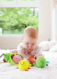 Peluche sensorial con texturas y sonidos